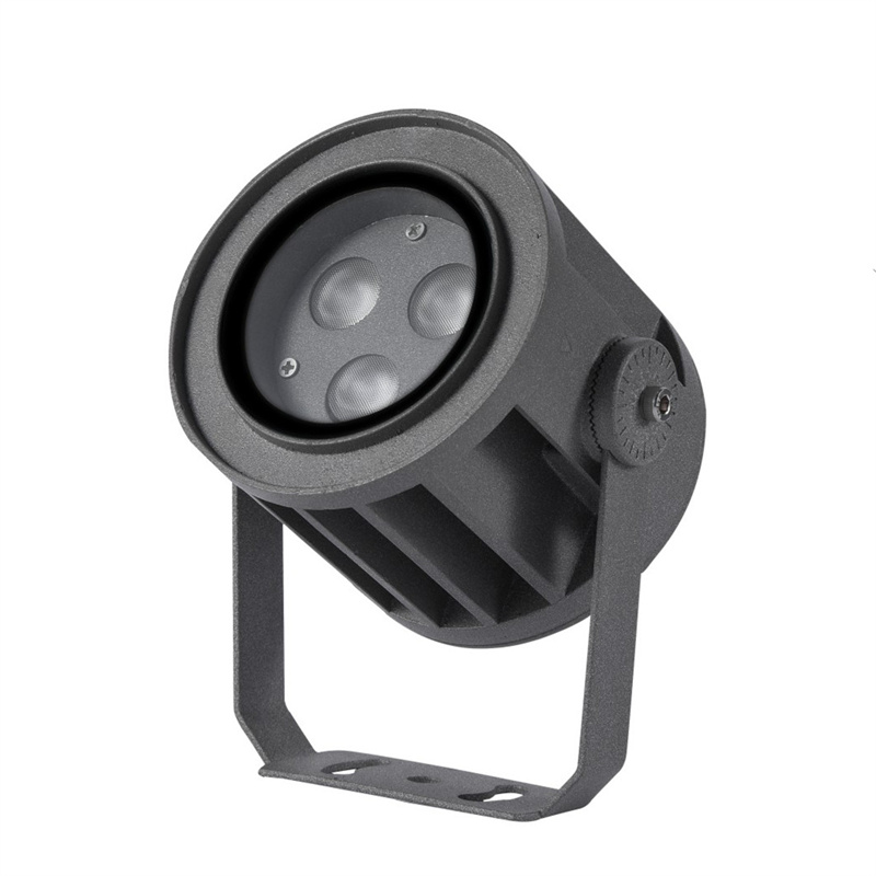 3-100W 新款U型支架户外投光灯外壳套件