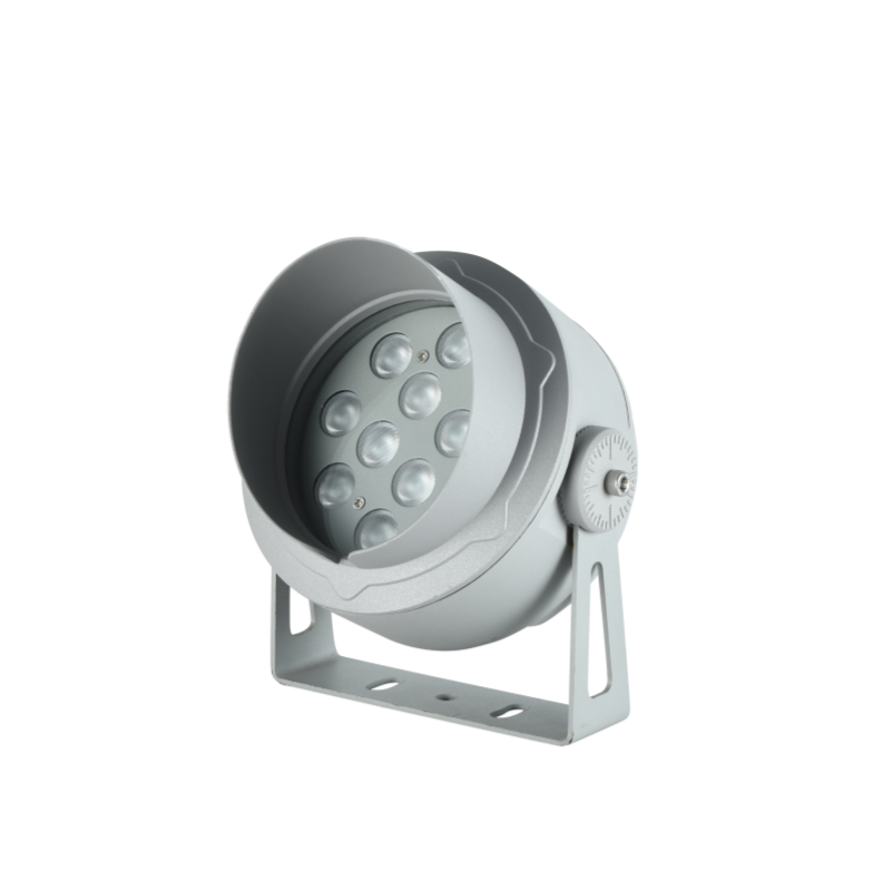 5-200W 圆形U型支架+遮光罩户外投光灯外壳套件 07